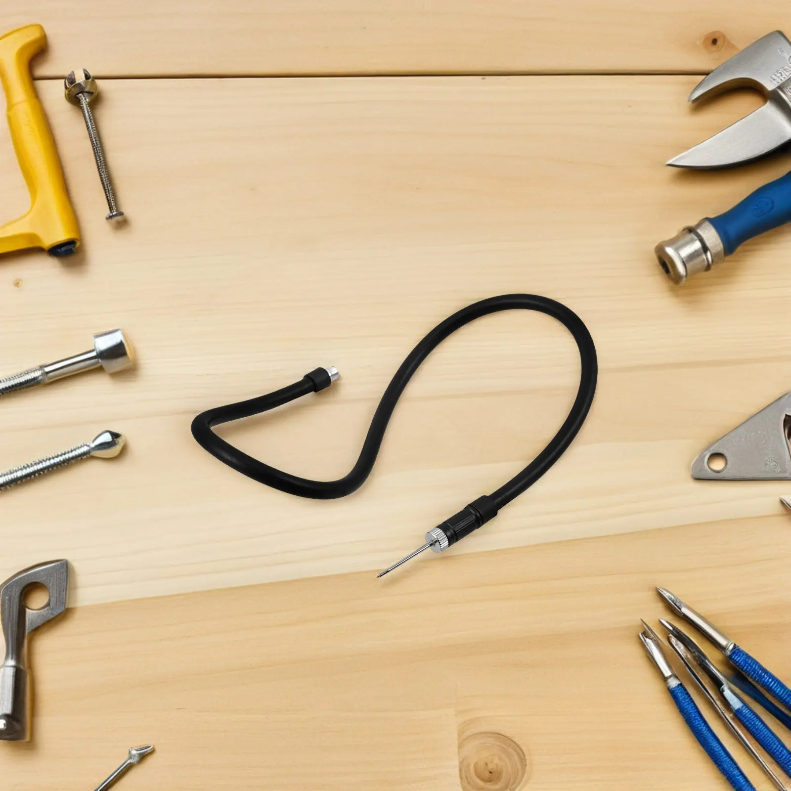 

Комплект шлангов для накачки шин с адаптером для французского клапана, эффективный портативный компрессорный шланг для автомобиля, велосипеда, мотоцикла