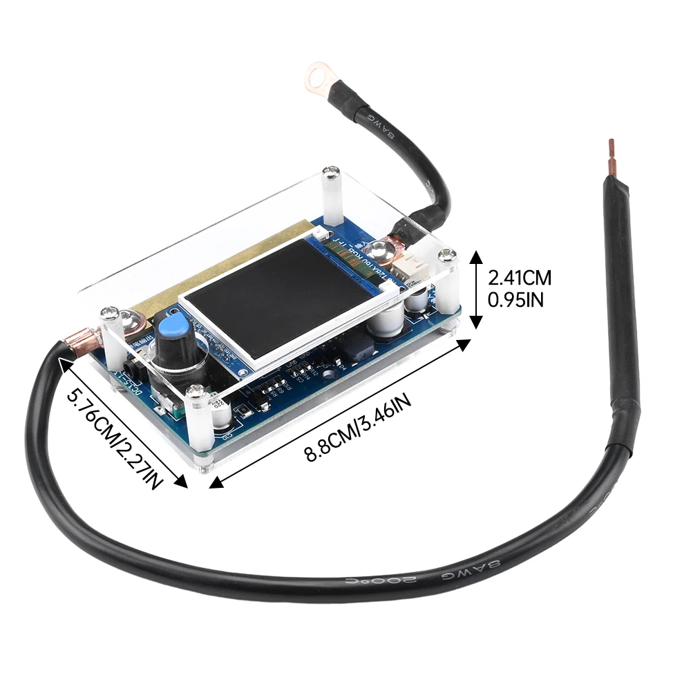 Mini Spot Welder scheda di controllo Display digitale portatile saldatrice a punti 7-14V batteria fai da te 18650 pacchi batteria saldatrice a punti