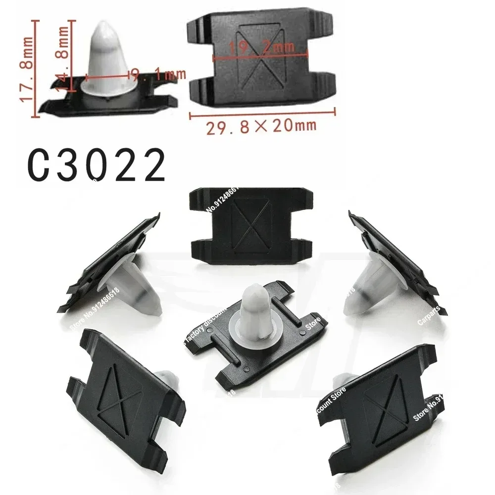 

5pcs Front Holder Side Skirts Outside Rocker Moulding Wheel Arch Wheel Arch Guard Trim Clip for BMW E38 F25 8259025 51718259025