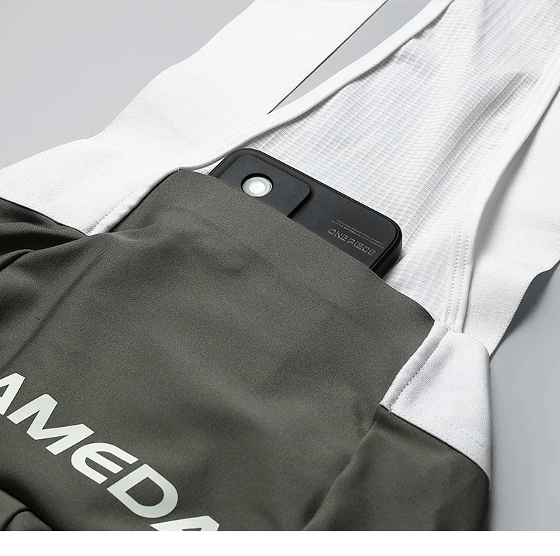 LAMEDA Radfahren Trägerhose Herren Rennrad Shorts Langstrecken Pad Reithose Professionelle Radfahren Shorts Sommer Fahrrad Kleidung – Detail 10