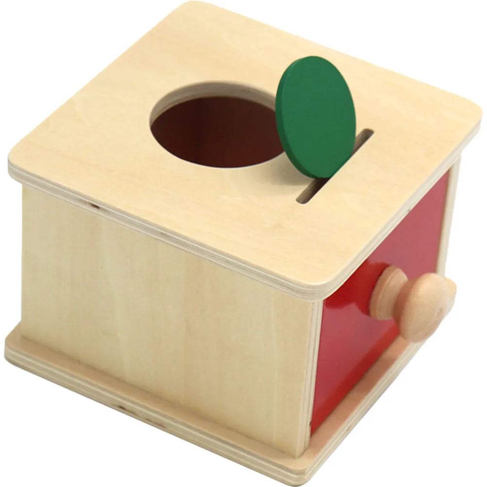 1 Set Holzbox Montessori Pädagogisches Spielzeug zur Entwicklung der Feinmotorik Sensorisches Lernen Frühkindliche Bildung