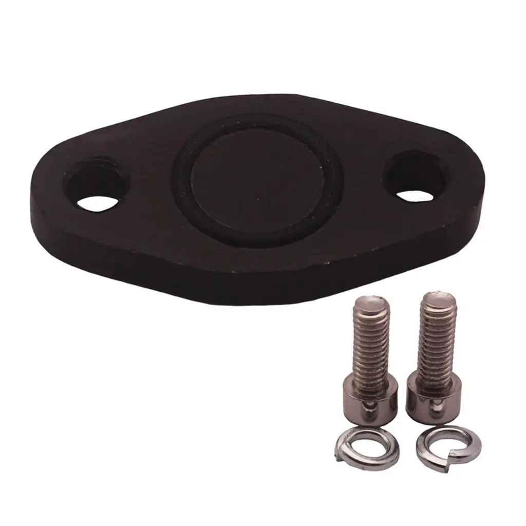1 Set Car Air Injection Block Off Plate Egr for VW for AUDI SAI Block Off Plate 1.8T Engine Aluminum Car Accessories