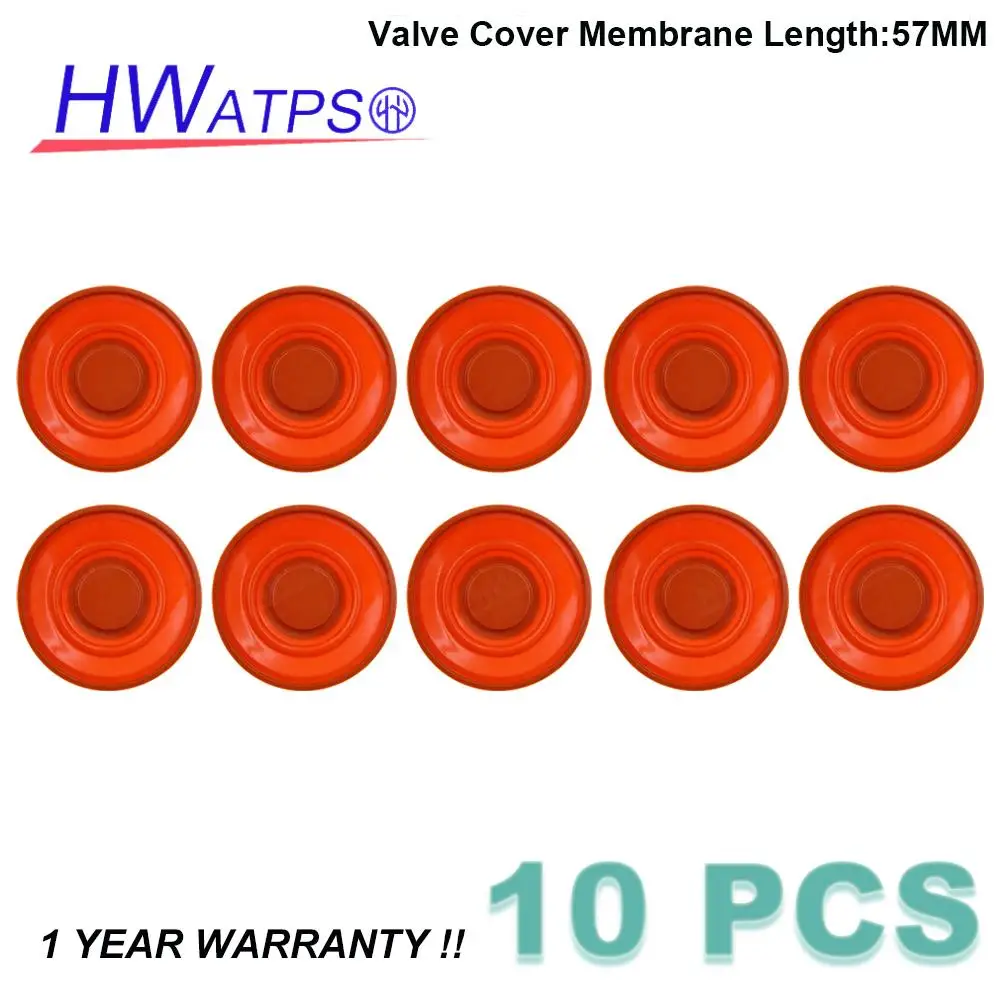 1/5/10Pcs For Renault Espace Laguna Megane Nissan X-Trail Qashqai Primastar Opel Vivaro Valve Cover Membrane 8200433603 57MM