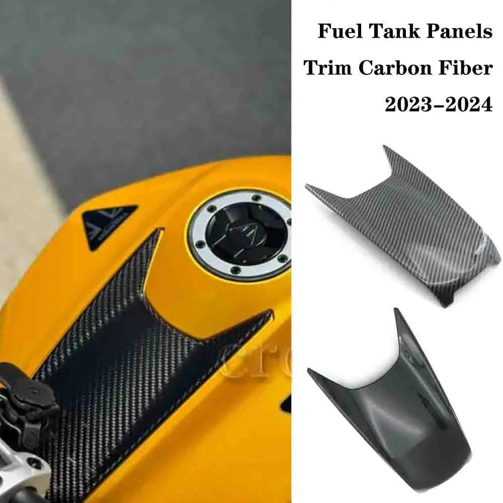 Fit For Street Triple 765RS /moto2 2023 2024 New Motorcycle Gas Fuel Tank Air Box Front Upper Cover Carbon Fiber Fairing Cowl