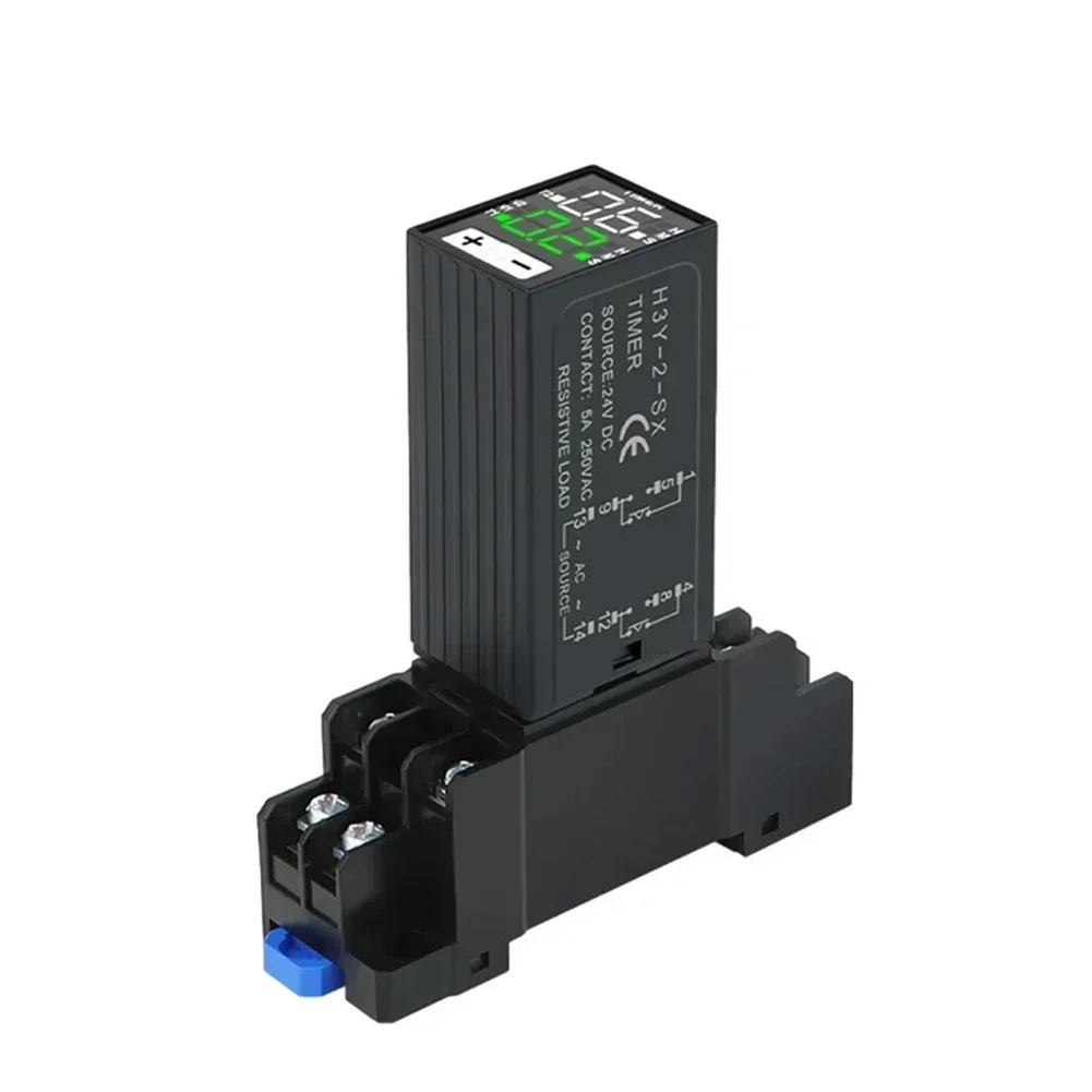 

Reliable Digital Timer Relay 220V with High Brightness Indicators for Quick Adjustments in Electrical Projects