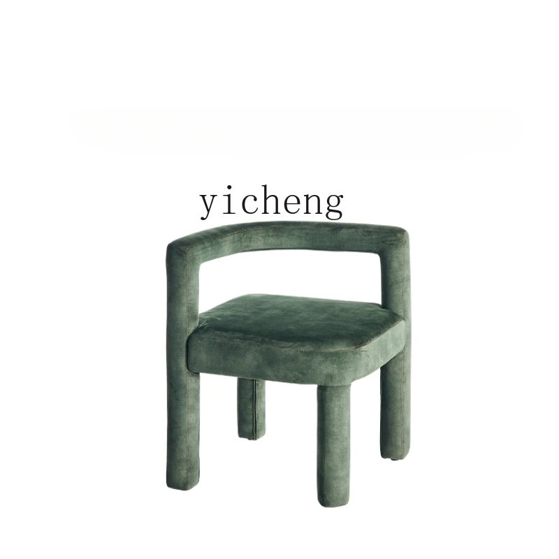 

Обеденный стул ZK, современное бархатное кресло, домашнее кресло для отдыха, привлекательная фигурка