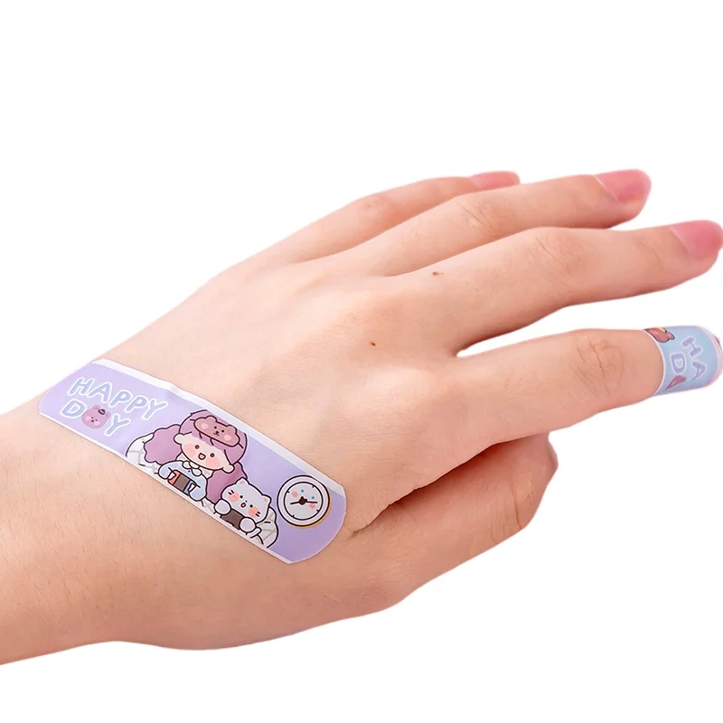 20pcs/box Cartoon Band Aid Wound Dressing Strips Tape Plasters for Children Kids First Aid Woundplast Adhesive Bandages