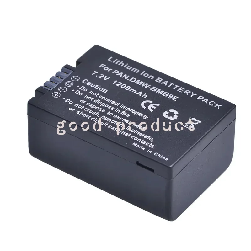 

DMW-BMB9 DMW BMB9E BMB9PP Battery for Panasonic Lumix DMC FZ40K FZ45K FZ47K FZ48K FZ60 FZ70 FZ80 FZ100 FZ150