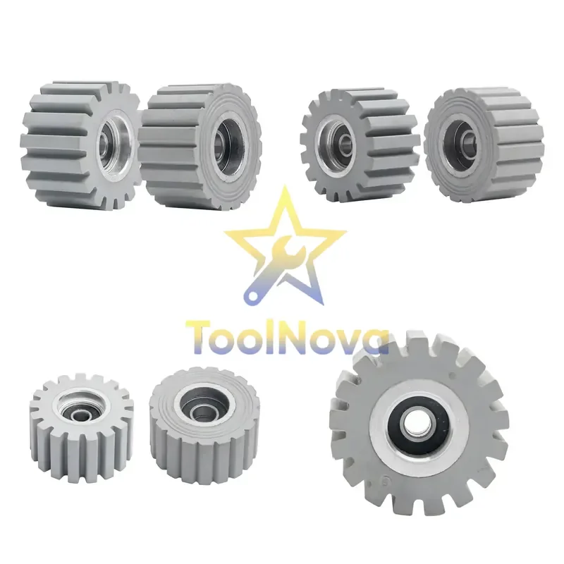 2026*Hotsale* 54/60MM Concave Straight Press CNC HSK Roller for Woodworking & Plastic Edge Banding for Rubber Conveyor CNC