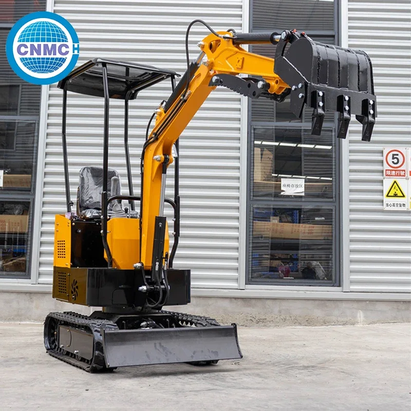 

CNMC Mini Crawler Excavator 1 t Mini Digger High-performance Multifunctional Easy to Operate Farm Garden Factory Direct Sales