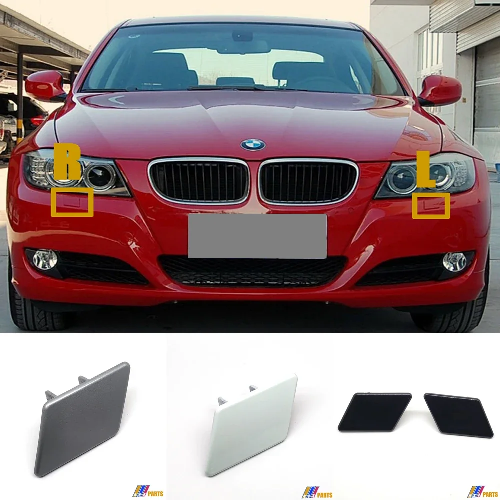 Fit 09-11 BMW3 E90 Sedan E91 Wagon LCI 316i 318i 320i  325d 328i 328xi 330i 330xi 330xd 335d 335i 335xi Headlight Washer COVER