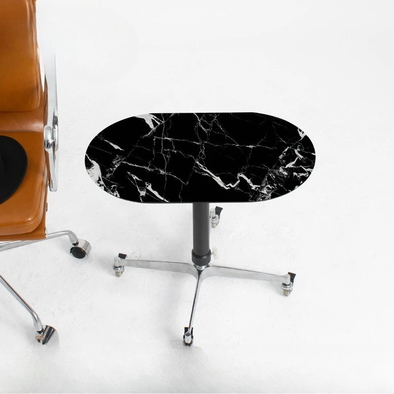 Advanced sense of rotating side table mobile lifting coffee table small table