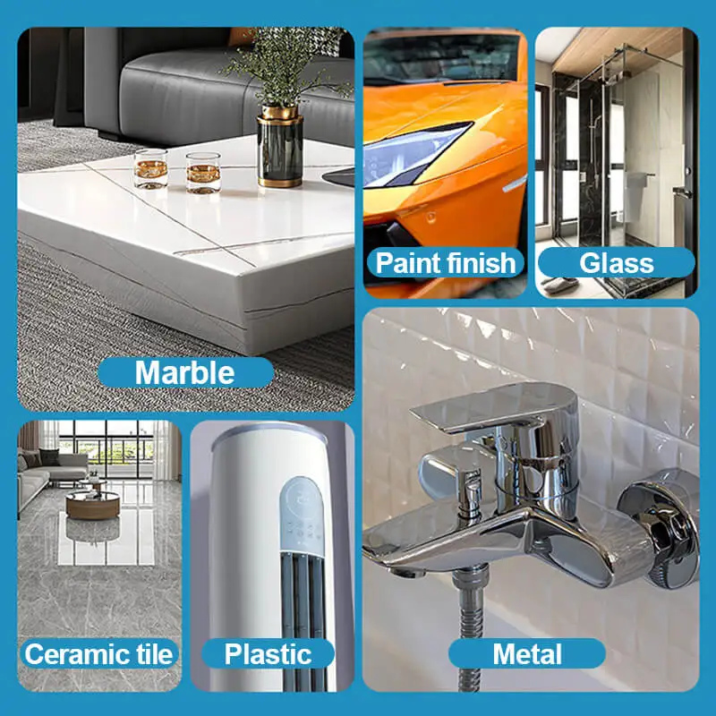 150ml Marble polishing wax for stone renovation of Metal/marble/granite/quartz stone with sponge/100mm wool wheel