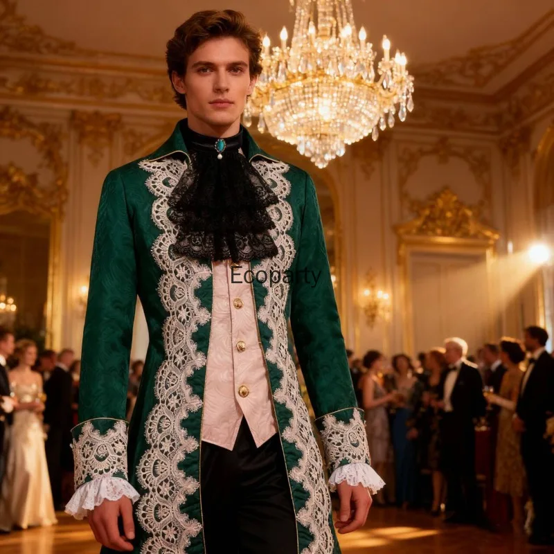 

6-цветная средневековая викторианская куртка для джентльмена, Ренессанс, косплей, костюм пирата Tuexdo, платье в стиле стимпанк, фрак, костюм на Хэллоуин