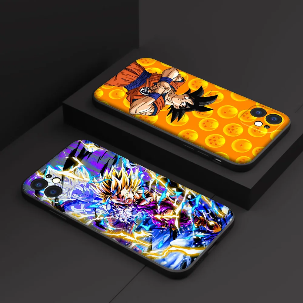 New High-End Phone Case for iPhone 16 15 14 13 7 8 Pro Max Mini Plus JA45 D-Dragons G-Gokus B-Balls