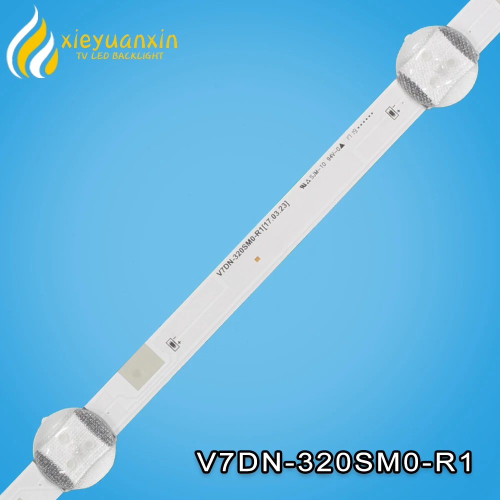 2szt. 32\'\' 579mm podświetlenie LED TV Strip do Samsung 32in 5led CSP V7DN-320SM0-R1 CY-JM032AGHV1V UE32M4005AW UN32M4500AF UE32M4000