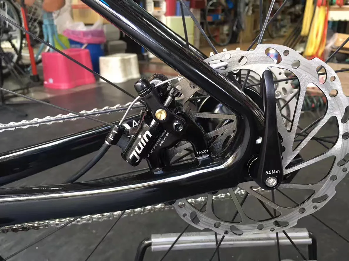 

Гидравлический суппорт Juin Tech с плоским креплением, дисковый тормоз F1, ротор 160 мм, дисковый тормоз с линией, MTB CX, дорожный сверхлегкий, 315 г, передняя и задняя часть