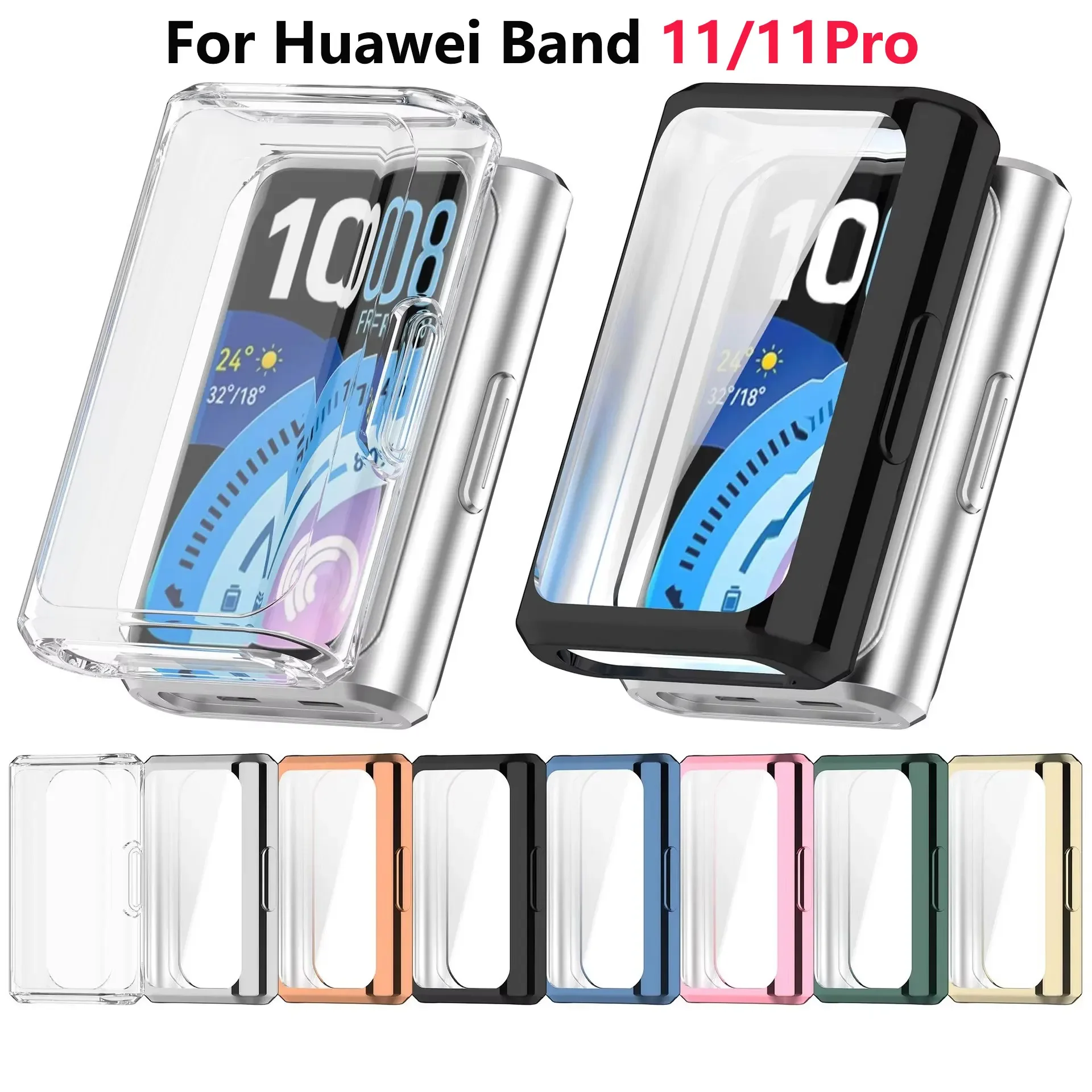 Screen Protector Case For Huawei band 11 Pro Smartwatch TPU Full Anti-Scratch Protective Cover For Huawei band 11 Accessories