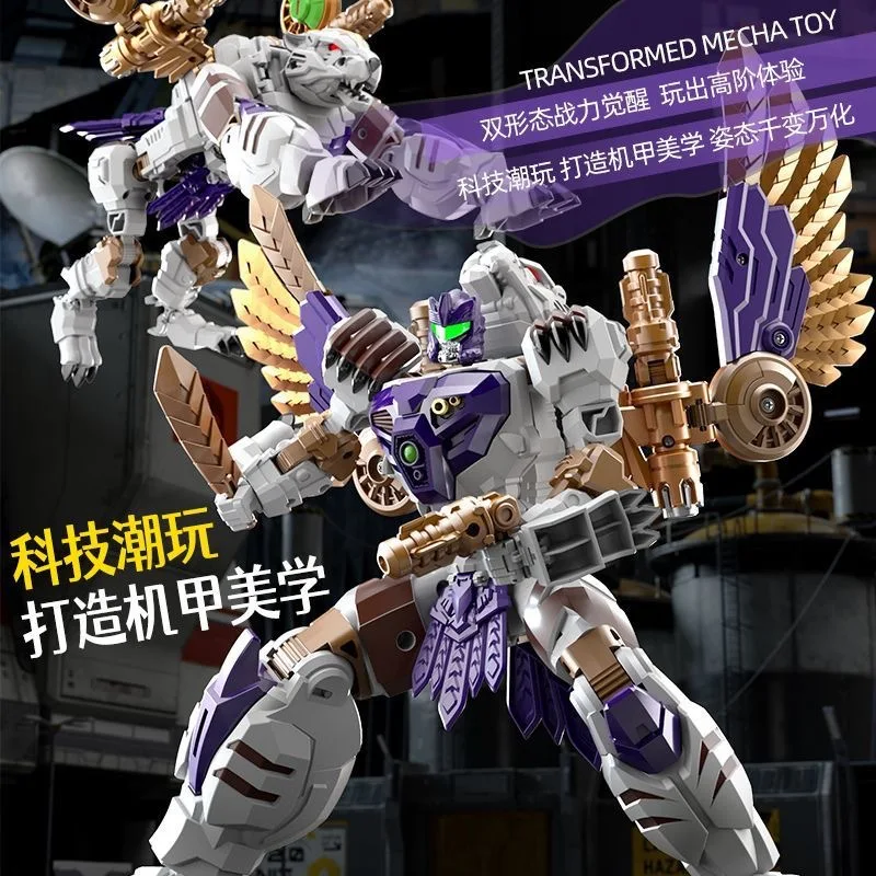 Figurine Transformation Beast Wars Rhino Cheetor Galvatron Tigerhawk