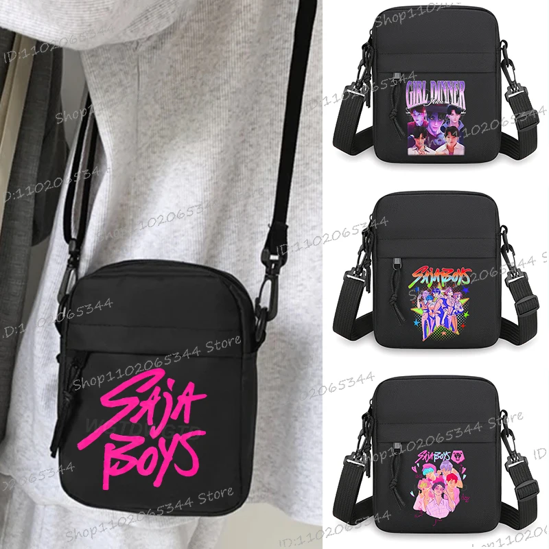 

Korean Anime KPop Demon Hunters Y2K Small Crossbody Bag Cartoon Shoulder Bag Versatile Fashion Saja Boys Purse and Handbags