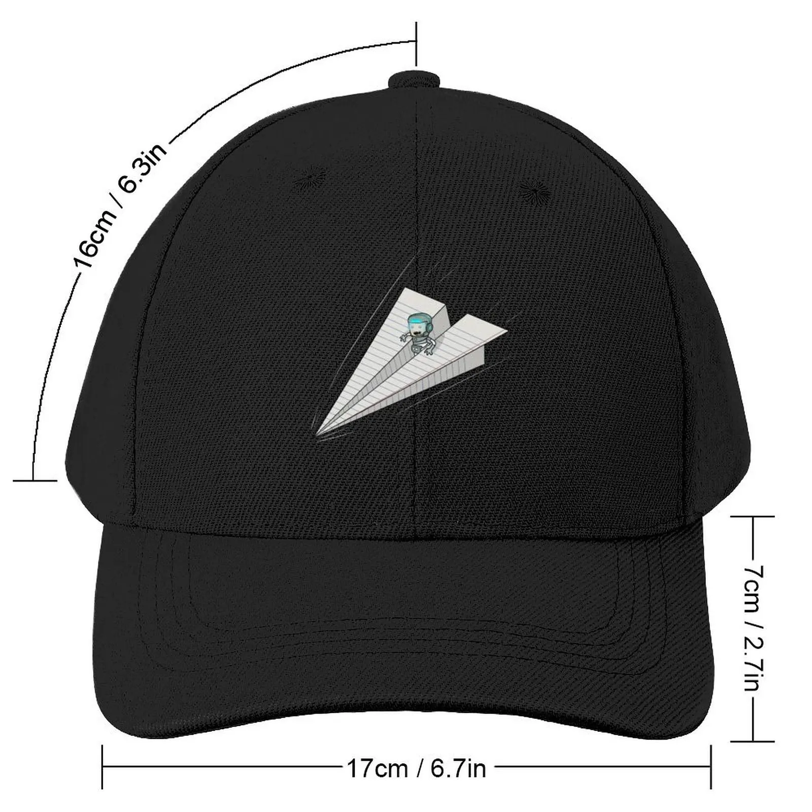 Oxygen Not Included - Paper Airplane Pilot Baseball Cap Beach birthday dad hat beach hat Hats For Women Men's