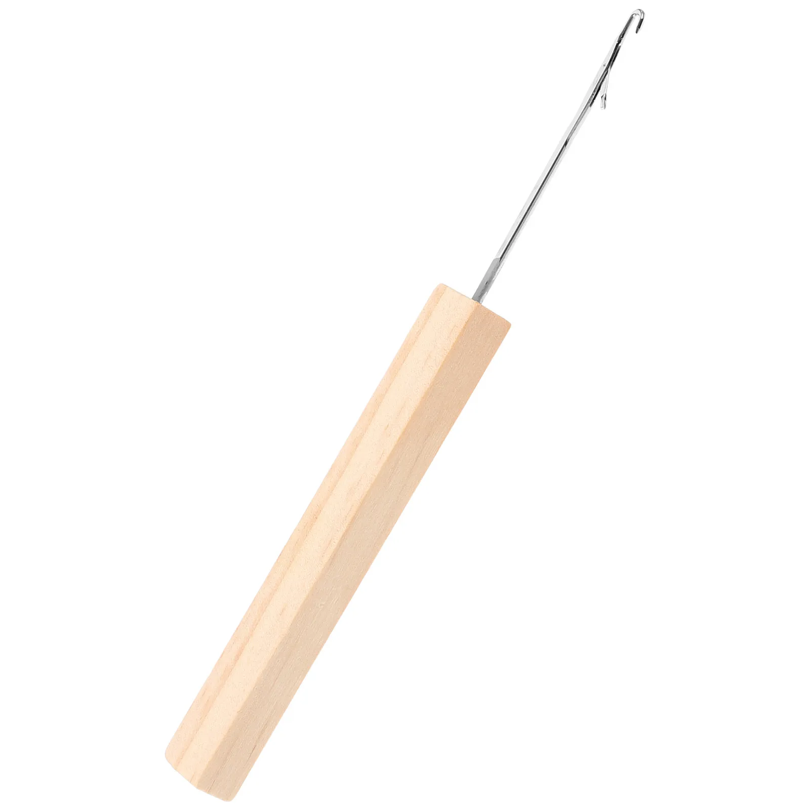 Professional Crochet Hook Set with Ergonomic Metal & Wood Handles – Smooth Yarn Craft Tool for Sweaters, Blankets, Hats