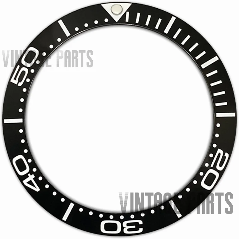 38Mm seamaster 300 ceramic bezel insert fit for omega watch