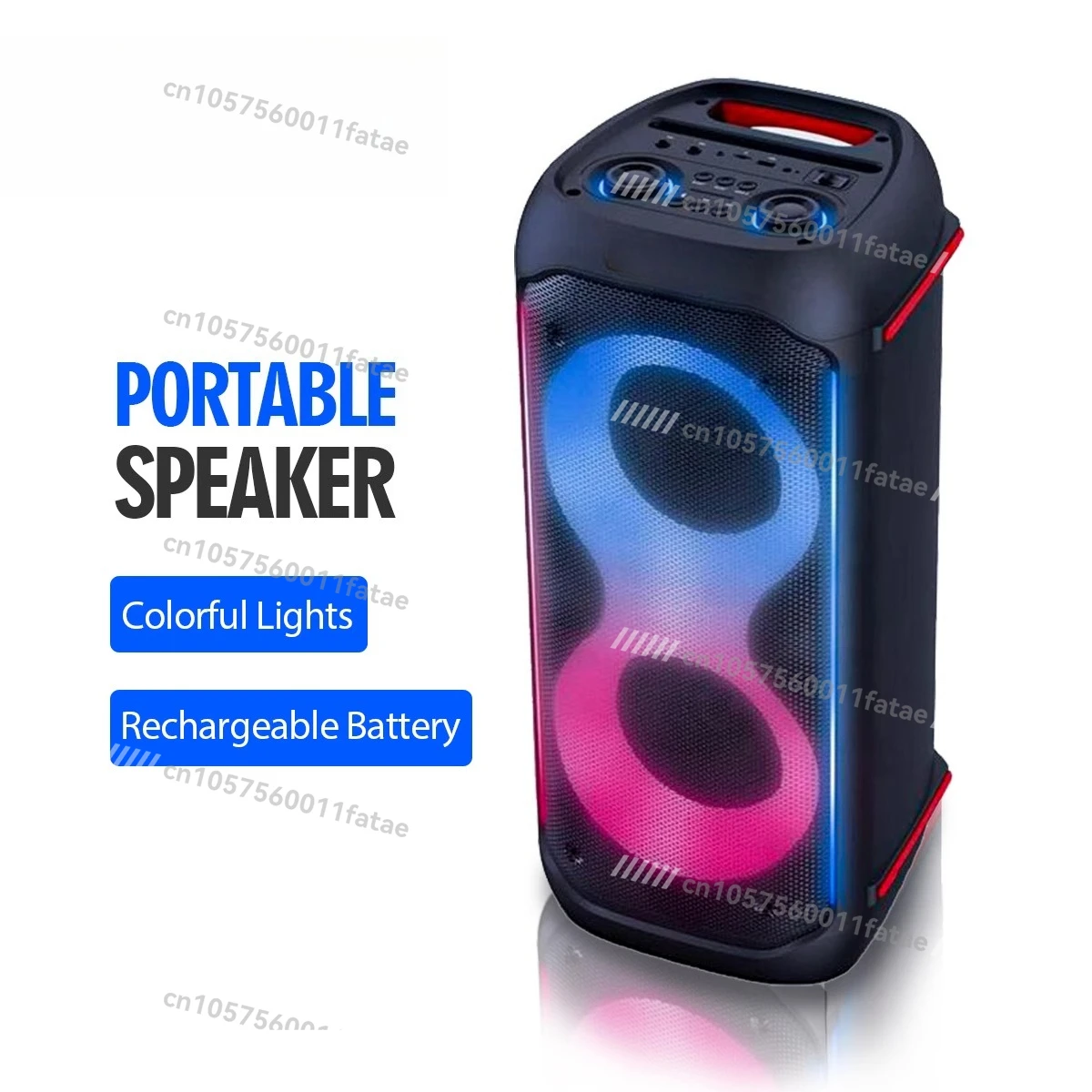 

Hot-selling Double 8-inch Long Standby Speakers