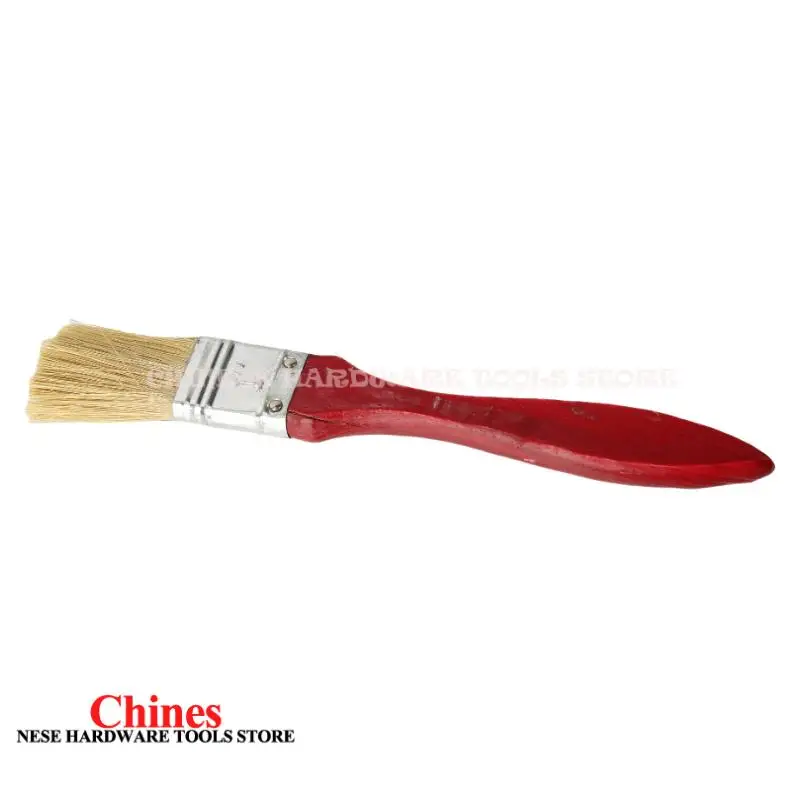 

1 inch paint brush Thin Sheet Shell Wool Brush Tool For Decoration Painting Latex Coating Cleaning Barbecue Baking Painting