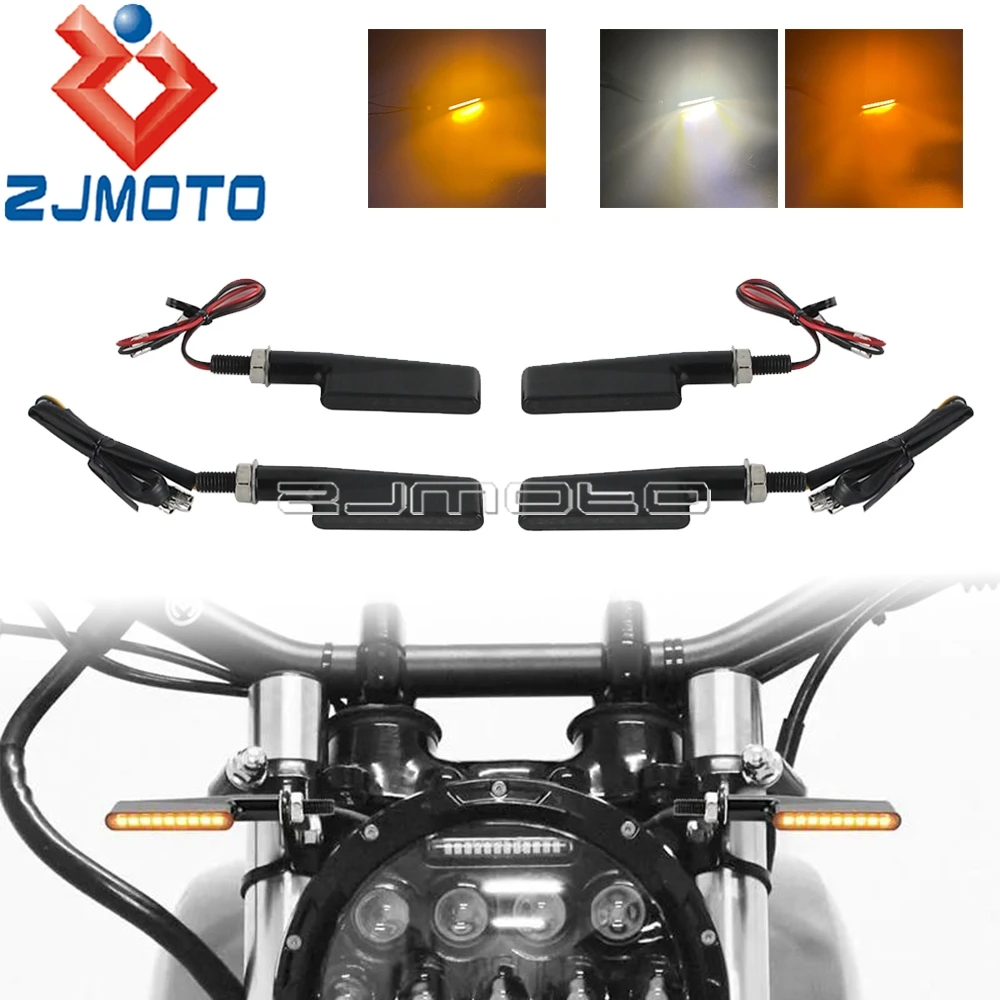 

Aluminium 9LEDs Motorcycle Turn Signal Lights Amber Flasher Signals lamp Blinker Universal For Kawasaki Yamaha Honda Street Bike