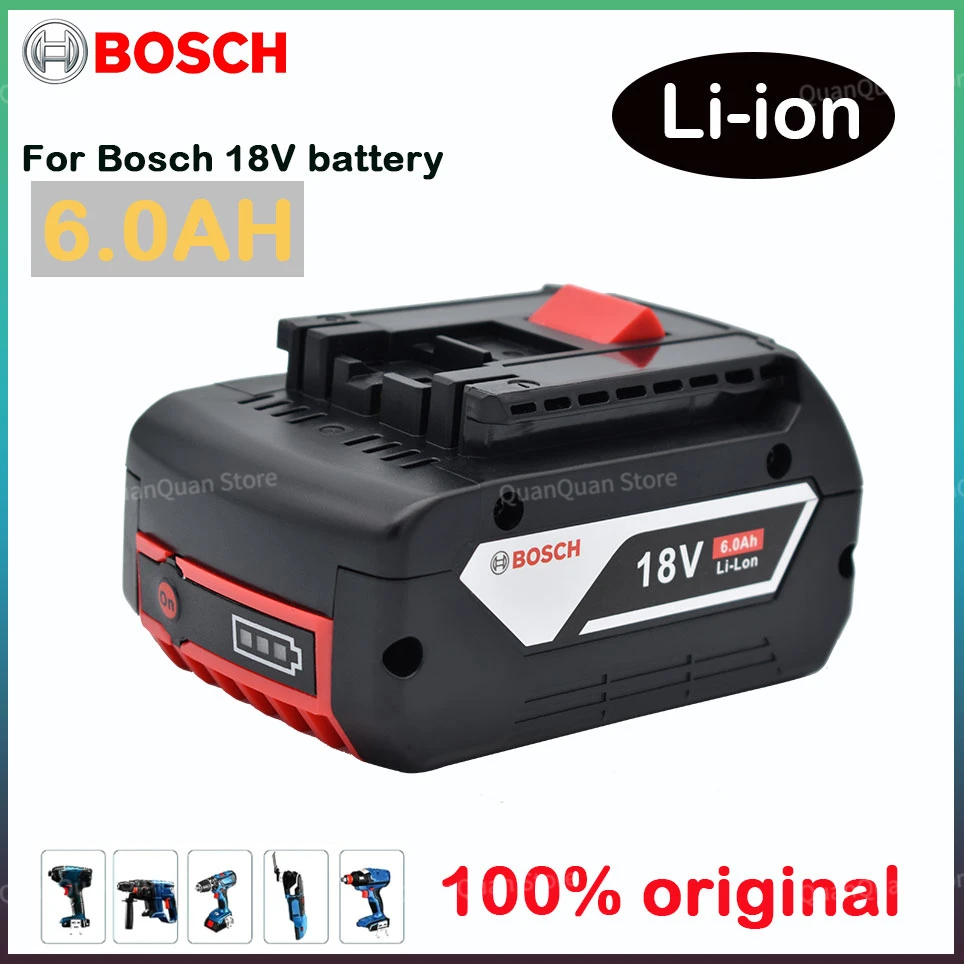 

Original Bosch 18V 6.0AH rechargeable lithium-ion battery