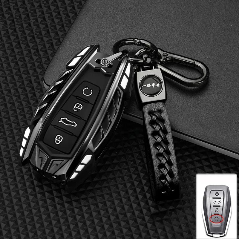 

Zinc Alloy Car Remote Key Case Cover Holder Shell For Geely Emgrand X7 EX7 Coolray 2019-2020 Auto Styling Fob Accessories