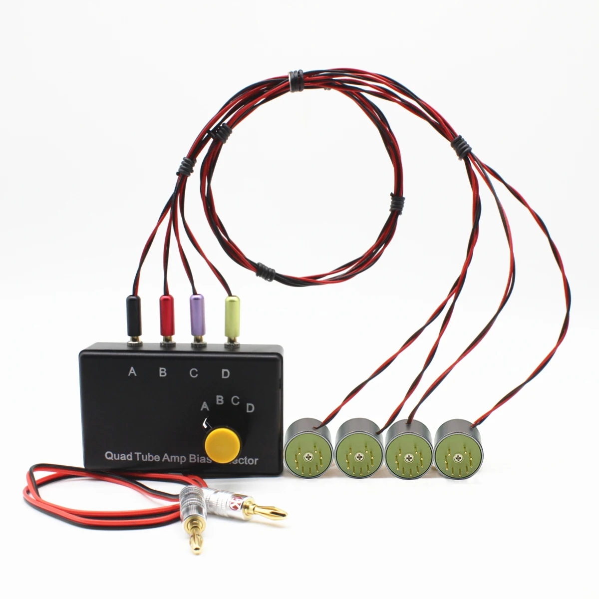 Amptata V8 Vacuum Tube Tester Bias Current EL34 KT88 EL84 6BQ5 6P14 7591 6L6 6V6 5881 6550 KT66 KT100 KT120 7027 mA Match Tool