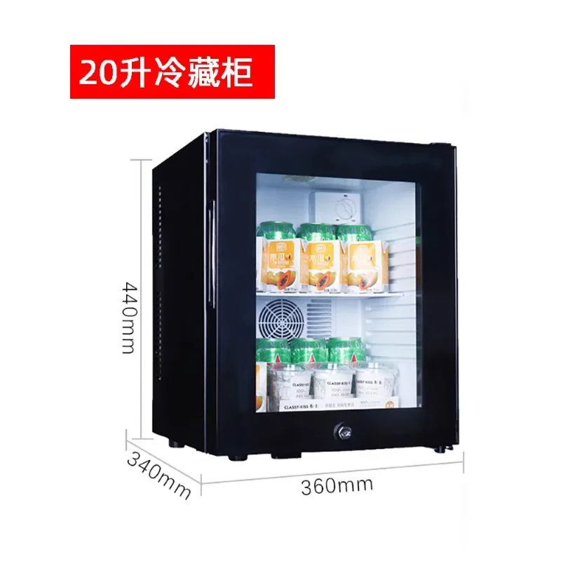

beverage freezer, small refrigerator, small household and commercial refrigerated and fresh-keeping display cabinet with lock
