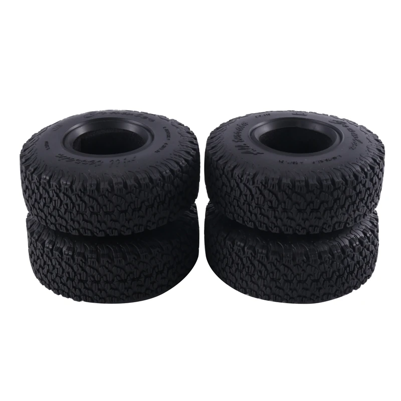 4 PCS Tires Climbing Car Tire For 1/10 Scale RC Off Road Crawler Truck Bbfgoodrich Mud Terrain T/A KM2 KM3 TH2