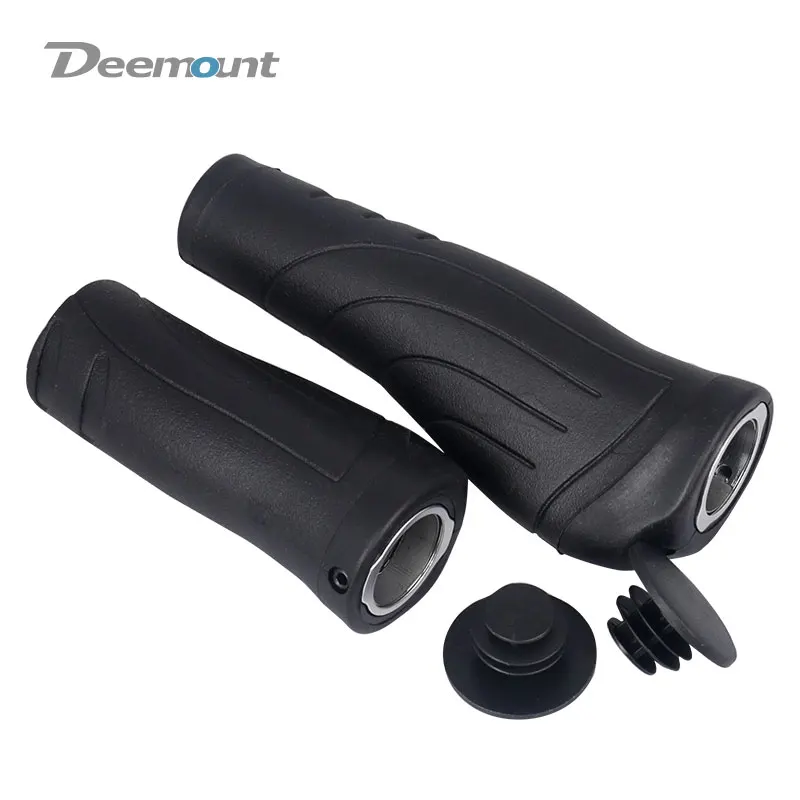 Bicycle Grips Long Short 137mm 93mm Handlebar 22.2mm Rubber Casing Sheath Hand Rest Bar End Lock Swivel Handle P8 SP8 Bike parts