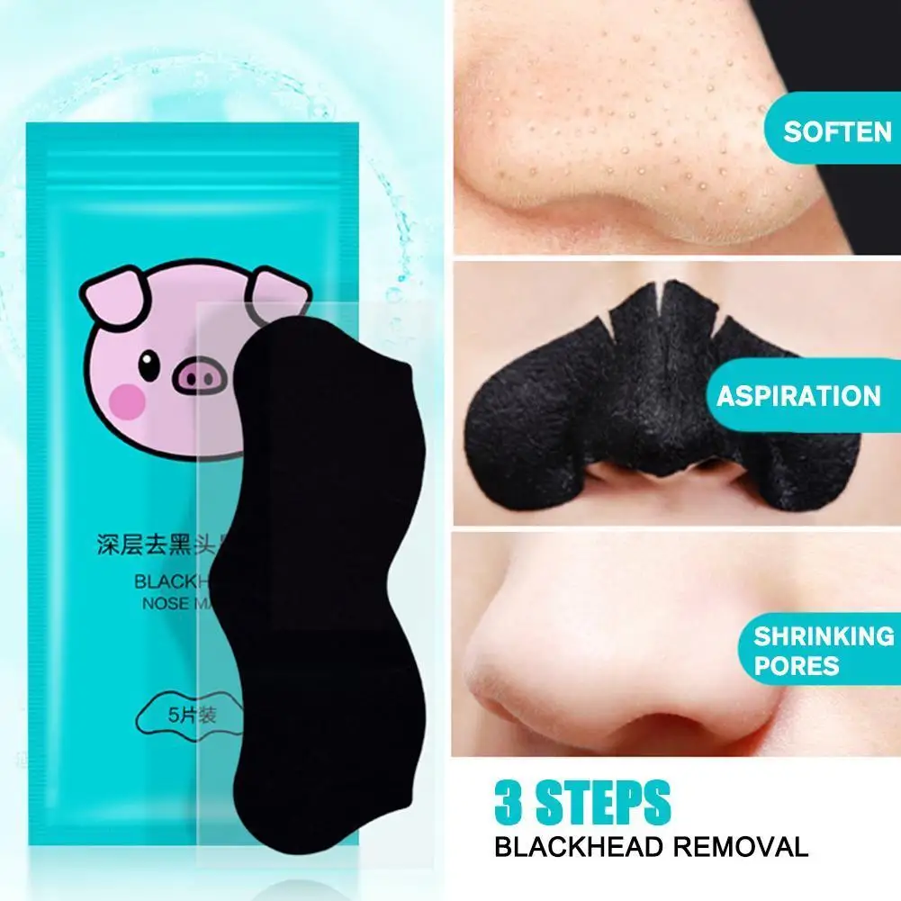 Nose Mask Removes Blackheads Peel Nasal Strips Deep Care Black Peel Off Face Skin Cleansing Shrink Dots Pore Pore Mask Remo P2I0