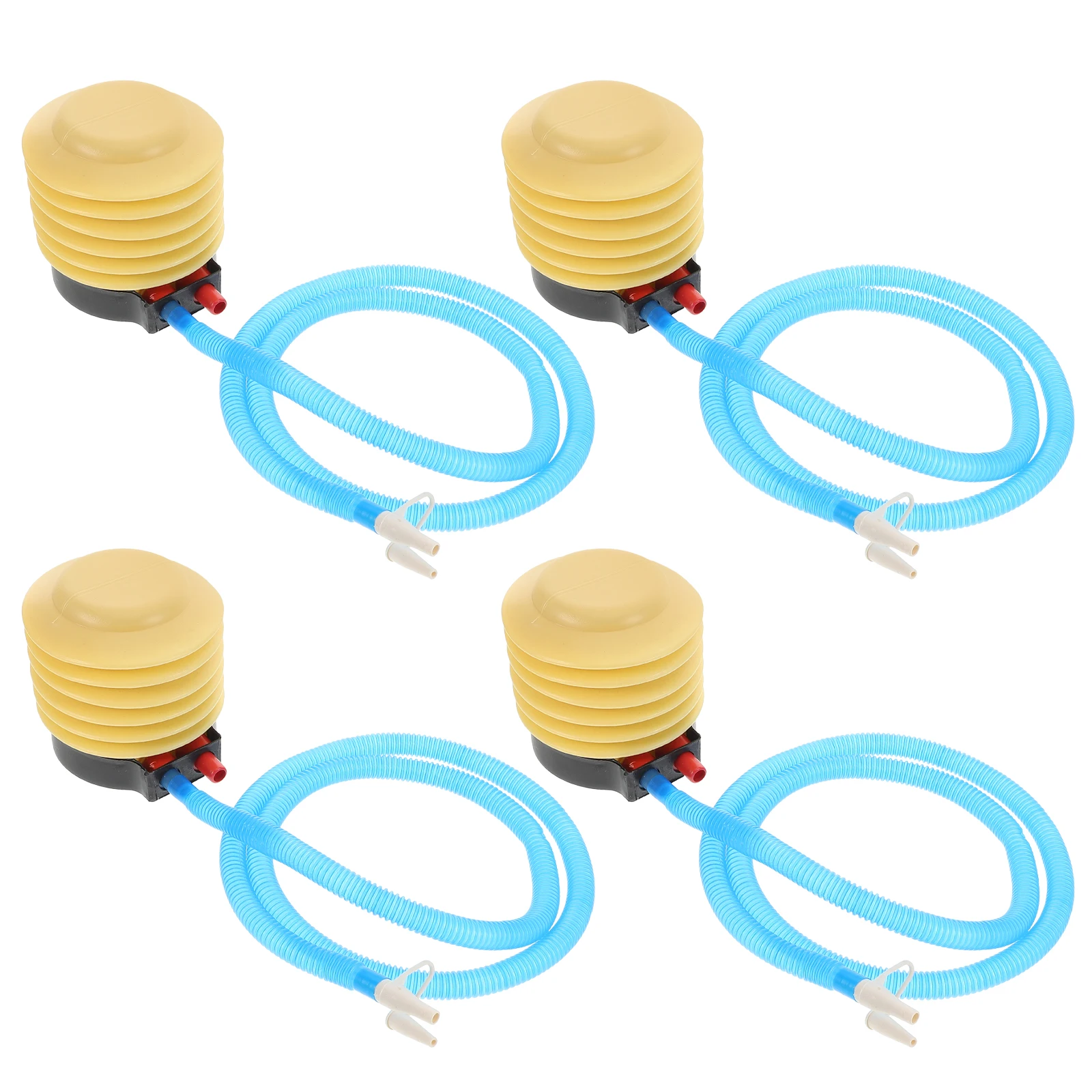 

4pcs Foot Pump Portable Inflatable Air Mattress Balloon Ball Boat Bed Pump Plastic Inflate deflate durable premium