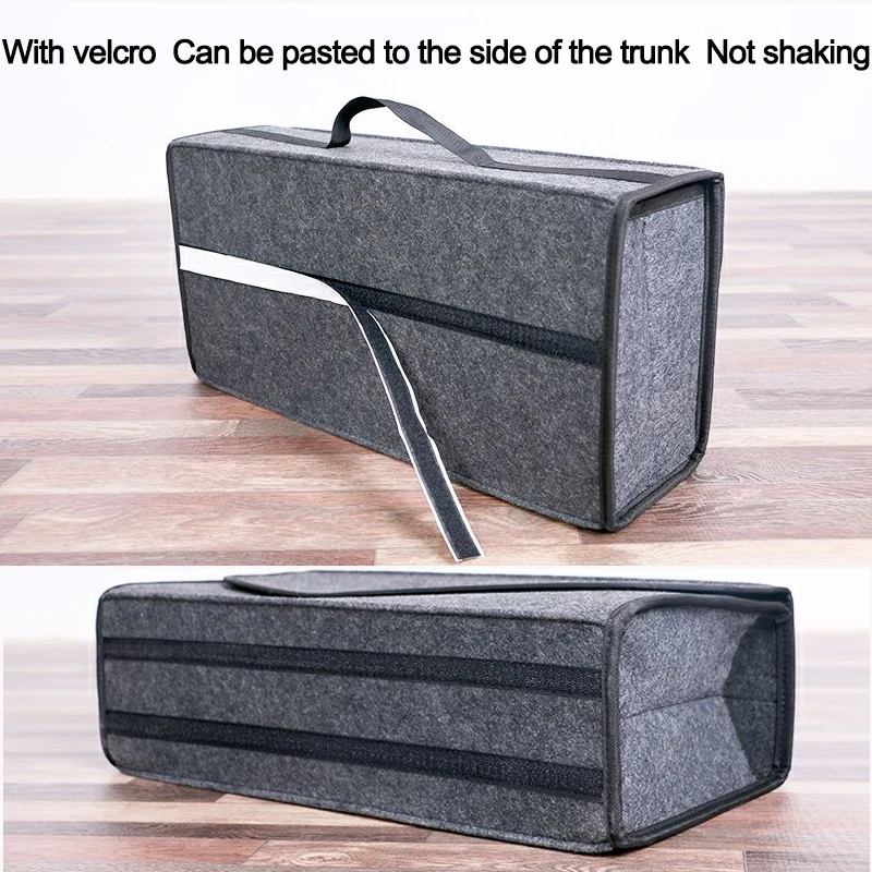 Car Felt Cloth Storage Bag Trunk Organizer Box Folding Tool Case For Haval H6 H2 Jolion F7 H9 F7X Dargo H1 H2S M6 H3 H4 H5 H7 H8