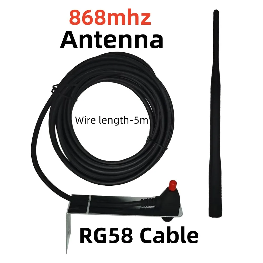 Per porta del garage, antenna a lungo raggio da 868 MHz, antenna esterna, ricevitore radio/telecomando potenziatore