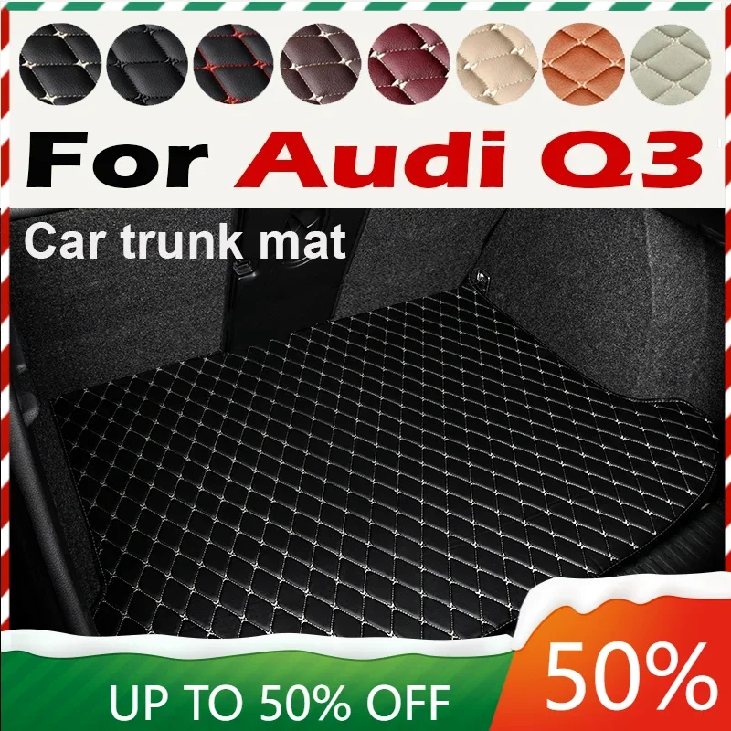 

Car trunk mat for Audi Q3 2012 2013 2014 2015 2016 cargo liner carpet interior accessories cover