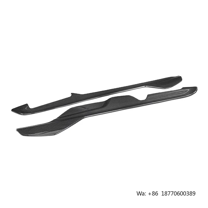 Shasha Luxury Carbon Fiber Interior Accessories Trim Cover for Corvette C8 2022-2023 Cars Center Armrest Box Interior Kits