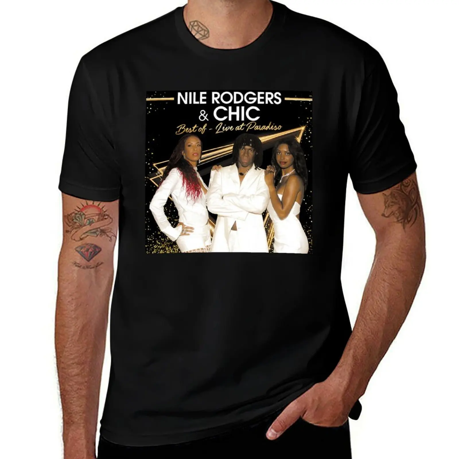 

t man T-Shirt cotton Paradiso) (Live shirts -Best 2016 shirts t cotton shirts Nile 100% Rodgers man album Of in 100% t graphic