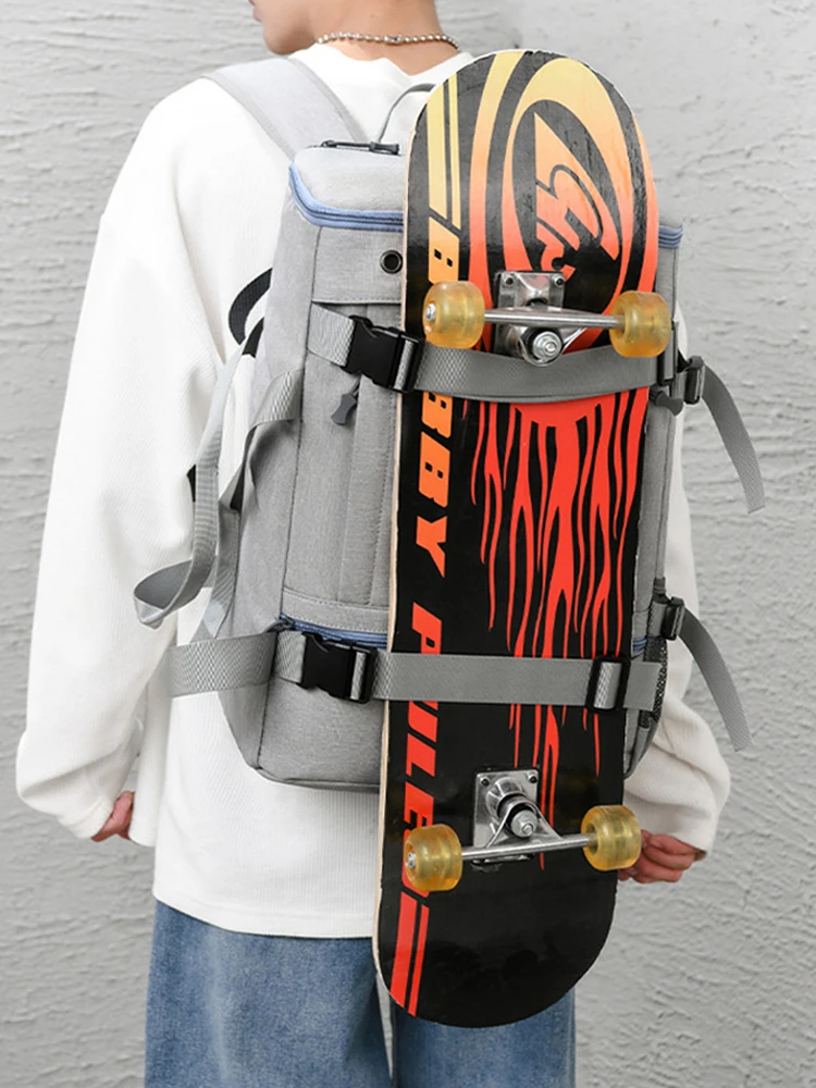 AliExpress scione Outdoor Sports Backpack Men Multifunctional Fitness Handbag Cycling Gym Bag Skateboard Compatible Travel Rucksack Laptop Bookbag