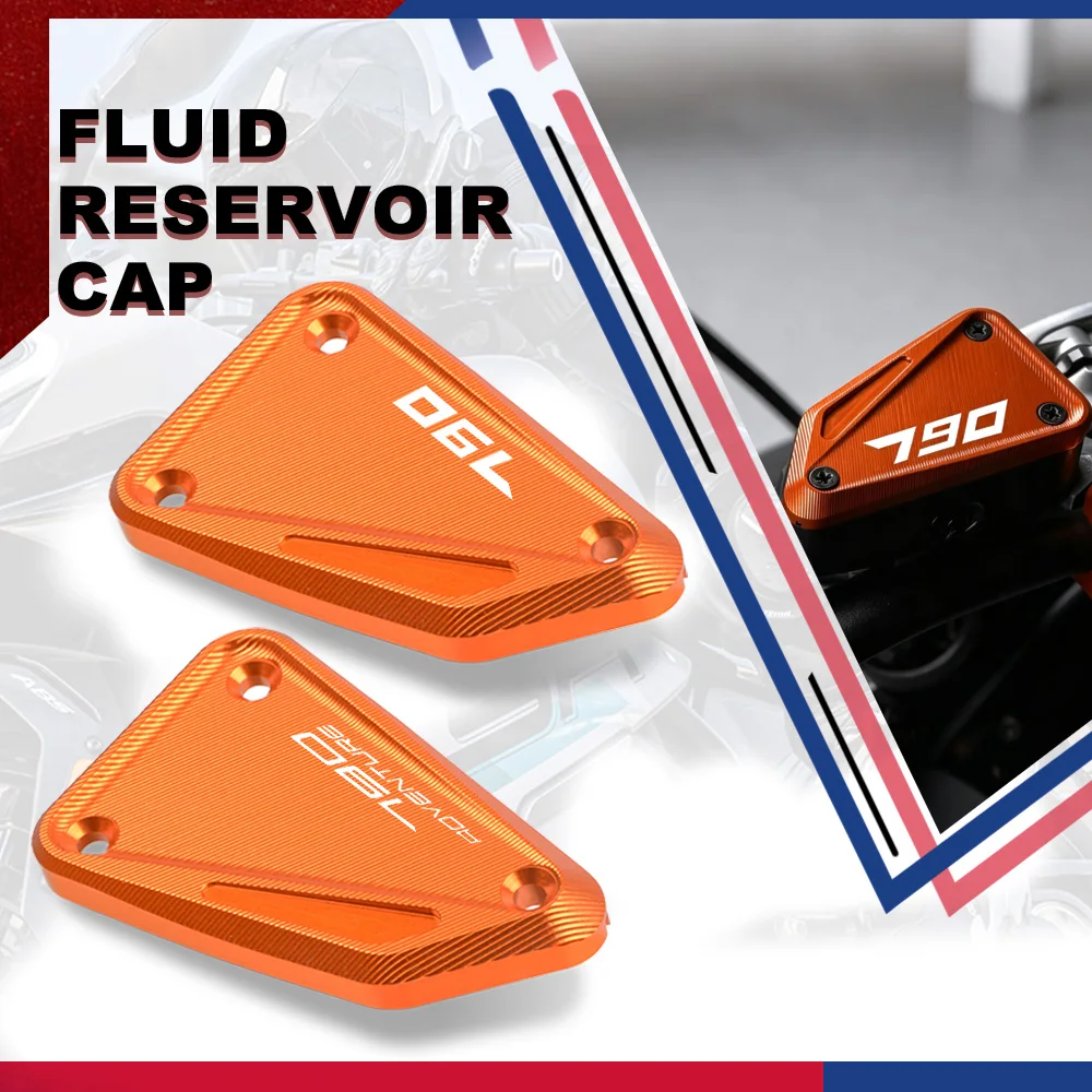 Motorcycle 2025 For 790DUKE 790 ADVENTURE ADV R 2018-2020 2021-2023 2024 Front Brake Fluid Cylinder Cover Master Reservoir Cap