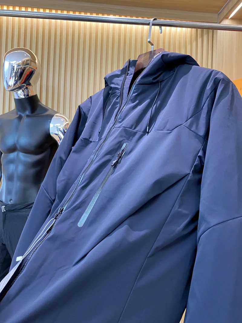 Chaleur et Sle: Dojia Jaet en coton doux pour hommes, vêtements d'extérieur d'automne et d'hiver, imperméables et rembourrés pour la faune Flng