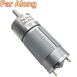 Electric Micro DC Gear Motor High Torque 12V 24V Low Speed 7-960RPM Adjustable Speed Reversed In DC Motor For Toys Smart Device