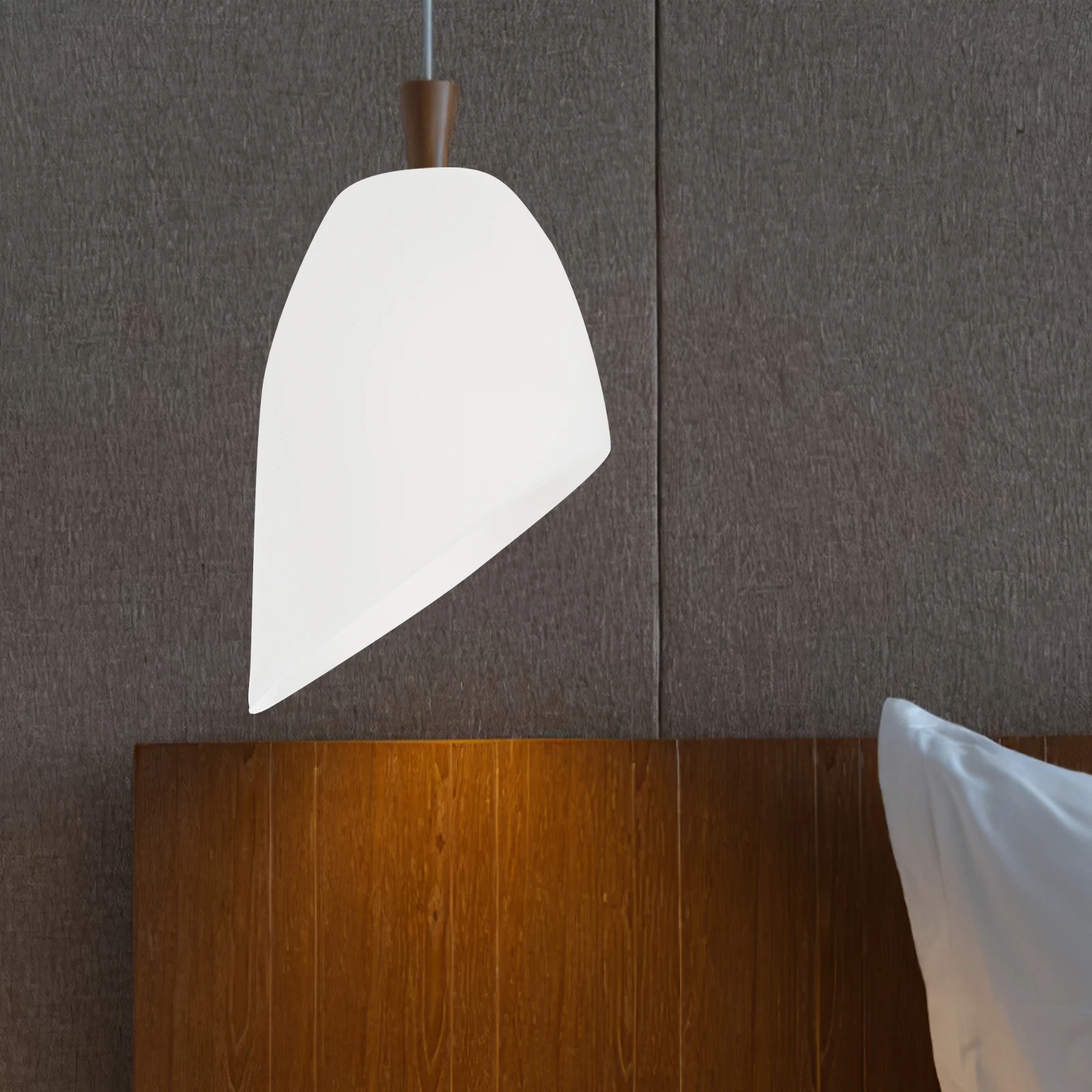 

2Pcs Plastic Lampshade 42mm Hole White Horseshoe Camping Desk Light Cover Simple Colorful Creative Replacement Shades