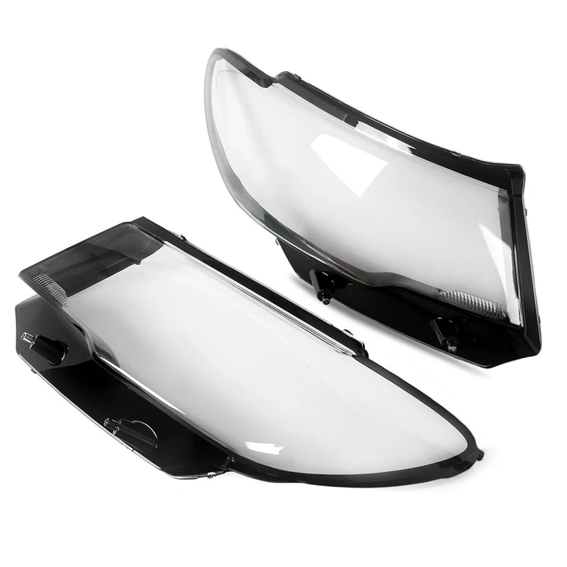 

1 Pair Car Headlight Lens Cover Head Light Lamp Lampshade Transparent Front Light Shell For Jeep Compass 2017 2018 2019