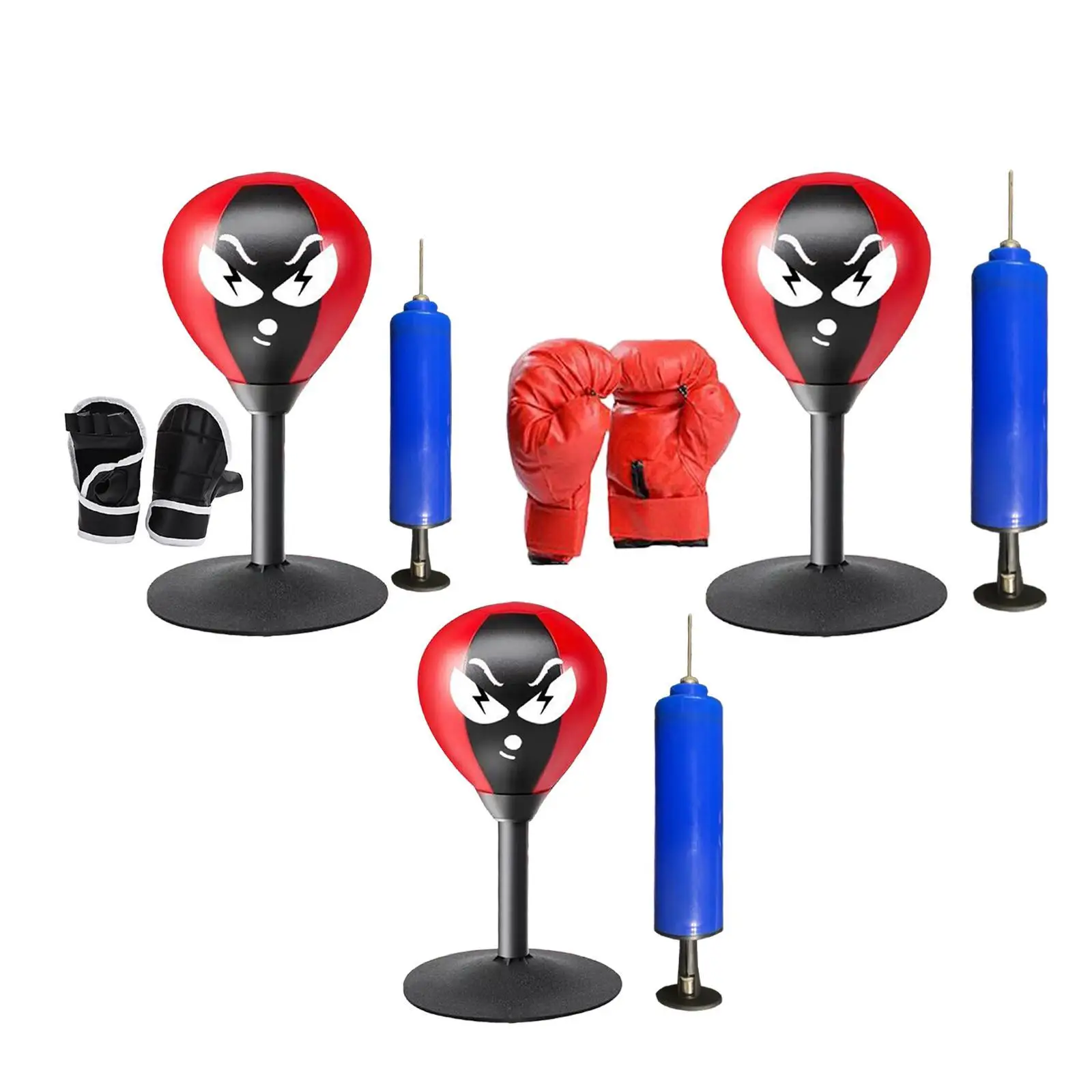 Boxing Reaction Ball Punch Practice Boxing Speed Bag for Workout Fitness Mma